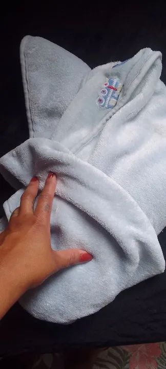 Coberto de  Bebê com Capuz - Carrinho - Foto 4