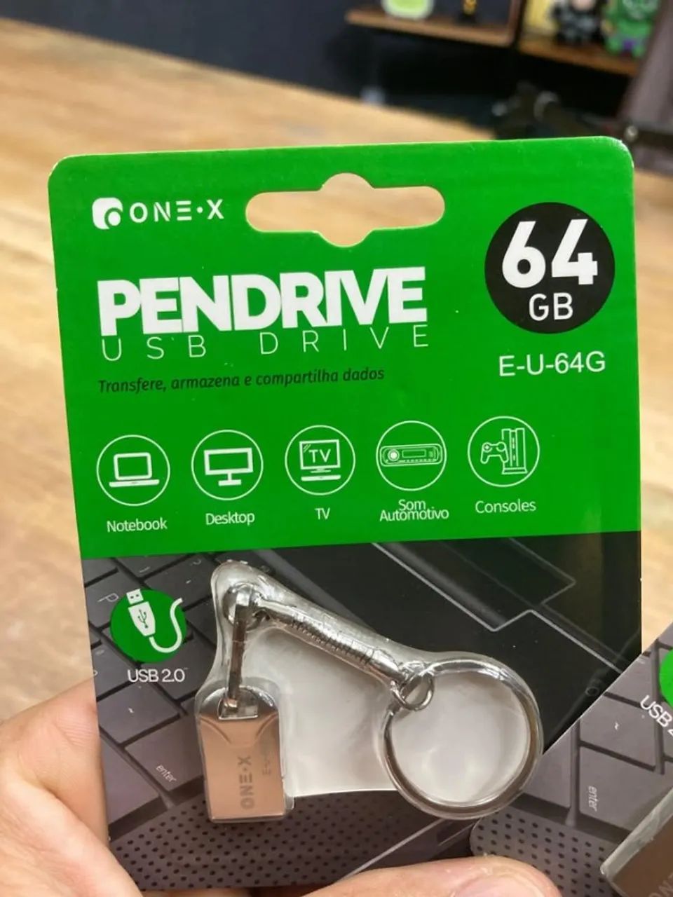 Pendrive de vários tamanhos64312831719042120