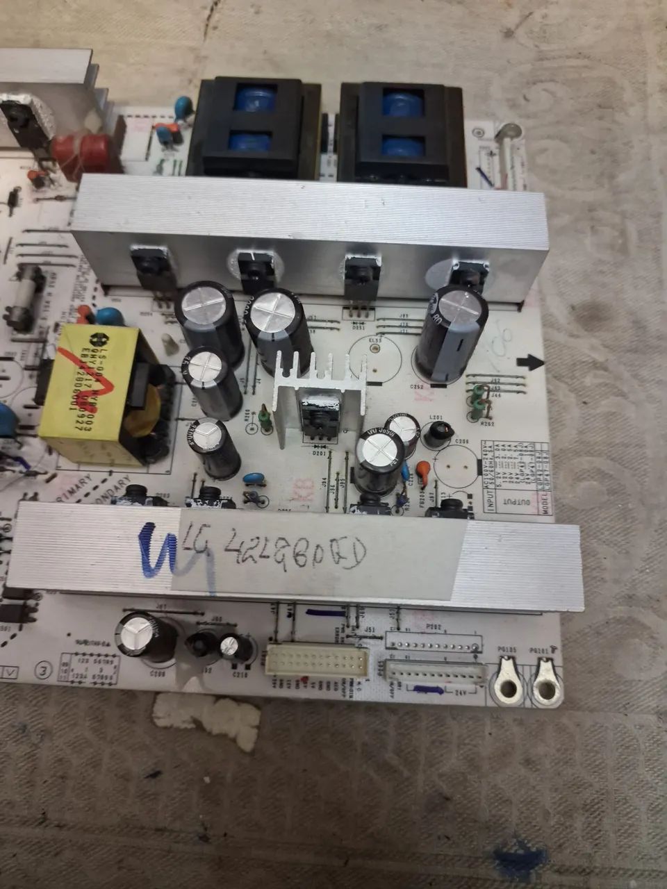 Placa fonte lg 42lg80fd