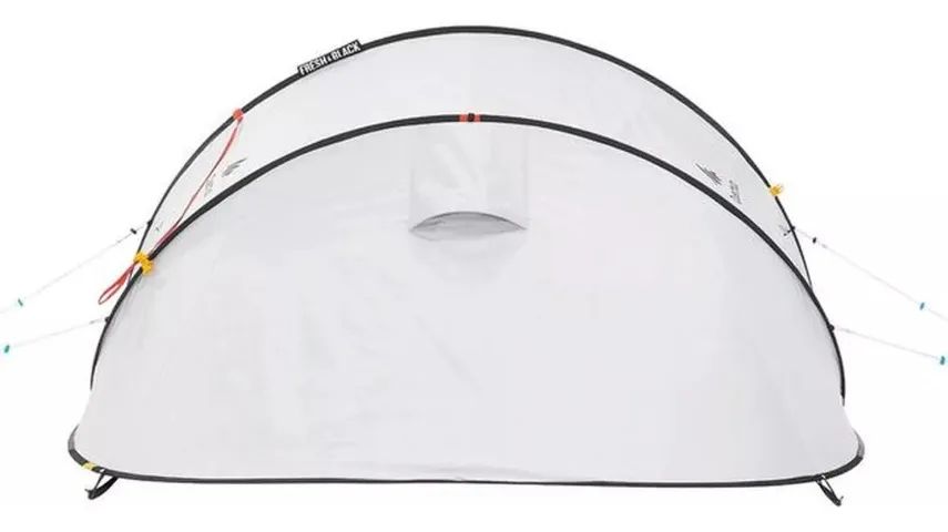 Barraca De Camping Com Bolsa Quechua Fresh & Black 3 Pessoas Branco - Foto 5