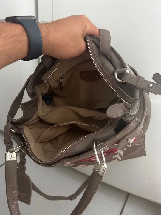 Bolsa Arezzo Marrom - Foto 2