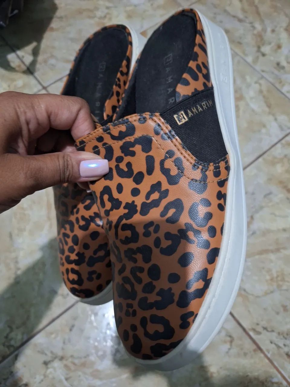 Sapato Ramarim Animal Print - Foto 2