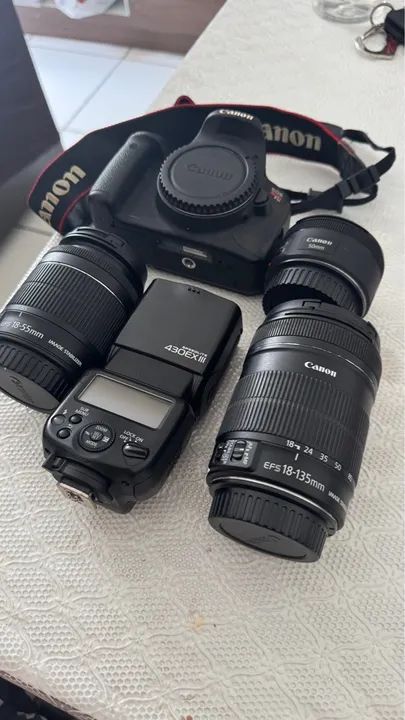 Kit Canon ts5i Completo com Acessórios