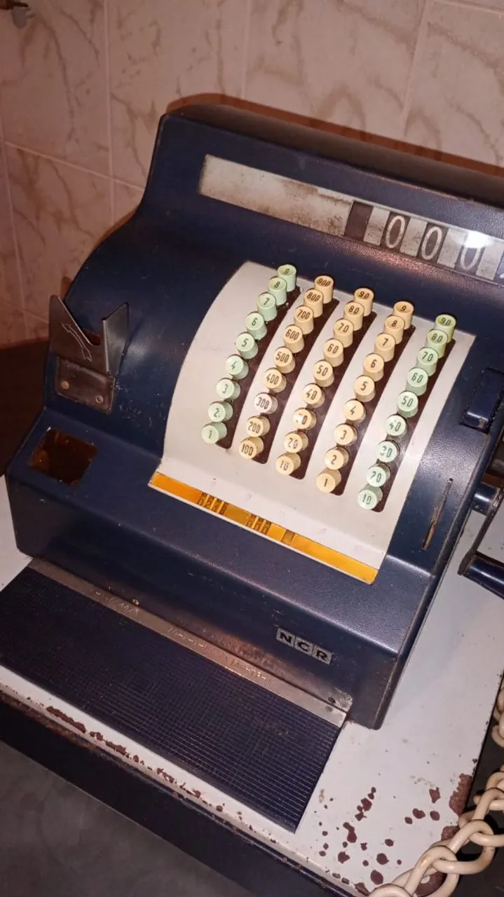 Máquina Registradora NCR Antiga