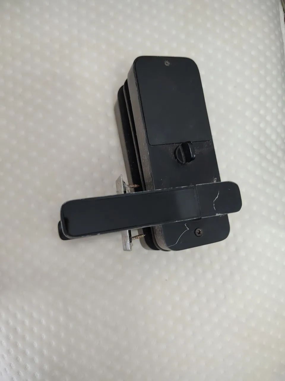 Fechadura digital de embutir com senha e cartão Smart lock - SL100 - Foto 3