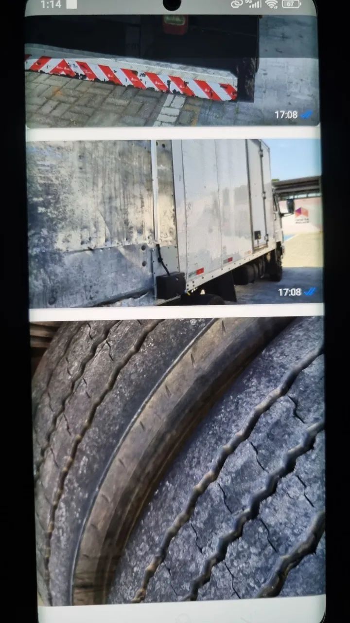 Caminhao 3/4 bau,golpistas por favor não percam tempo não tá por favor  - Foto 2