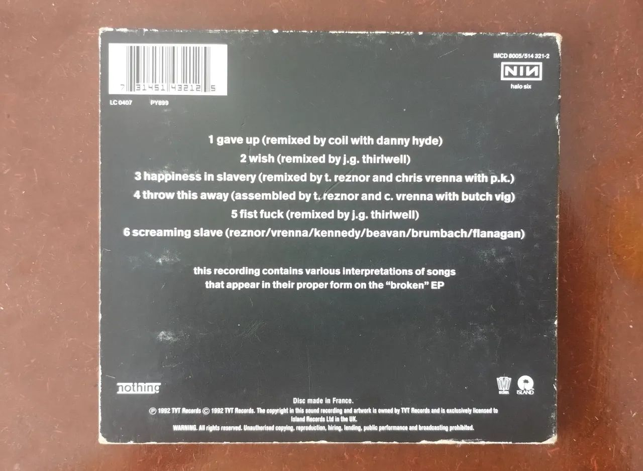 Nine Inch Nails - Fixed CD - Foto 3