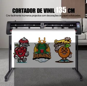 Plotter De Recorte Leitura Automático Câmera Mec-1350 Mecolour 110v/220v - Foto 2