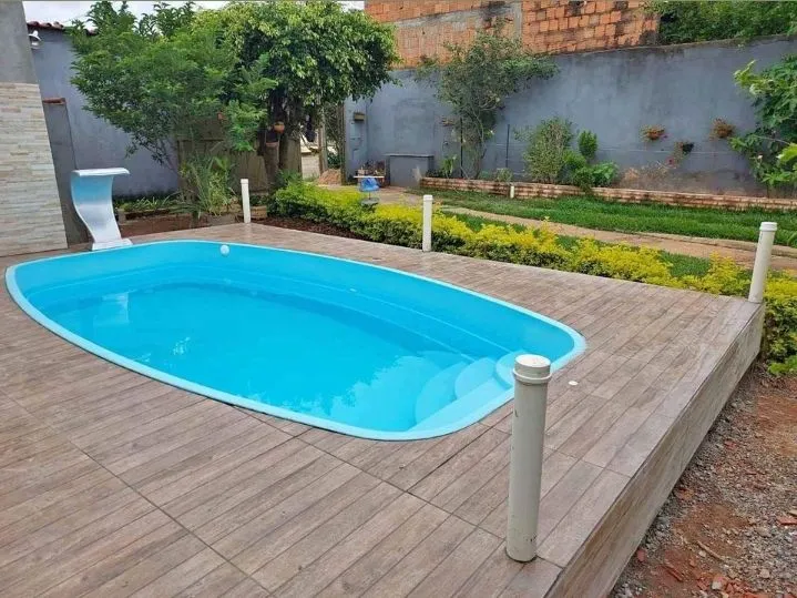 Piscina Styllus 4 ! 4.40x2.40x1.10 Completa Instalada!