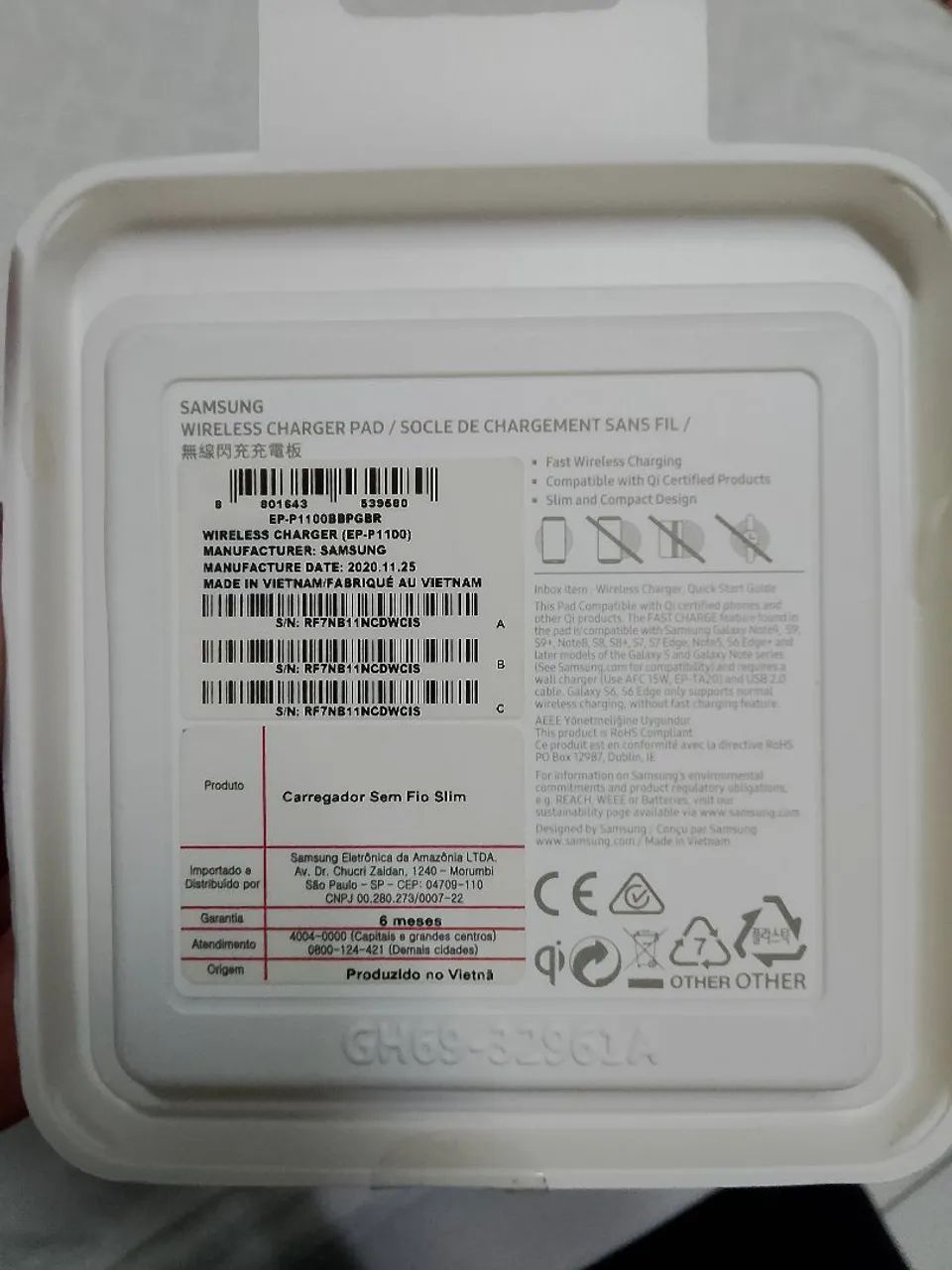 Carregador de Celular Wireless Fast Charge Samsung - Foto 5