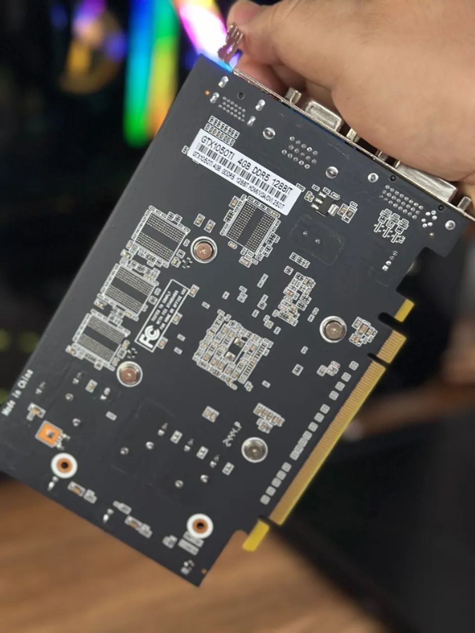 Placa de Vídeo GTX 1050 TI 4gb - Nova com Garantia! - Foto 4