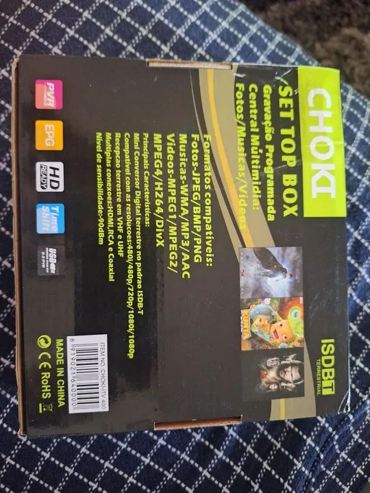 Conversor Digital Terrestre Choki ISDB-T