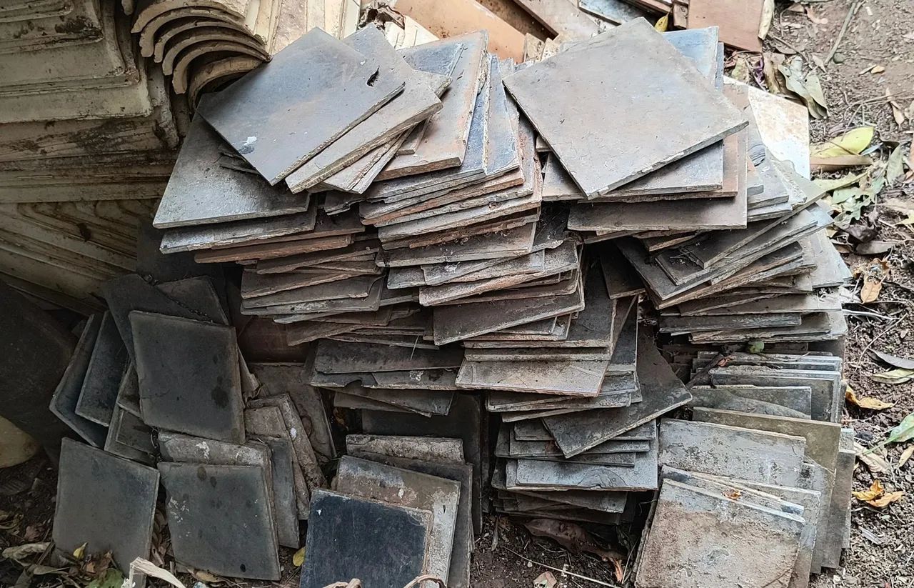 Ardósia em bom estado - ideal para piso ou artesanato<br> - Foto 2