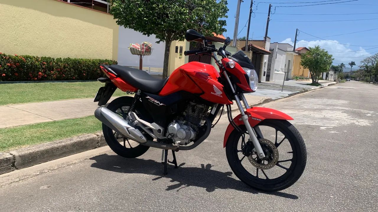 Honda fan 160 vermelha - Foto 10