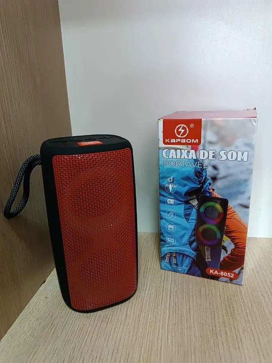 Caixa de Som Portátil Kaboom KA-8052 - Foto 2