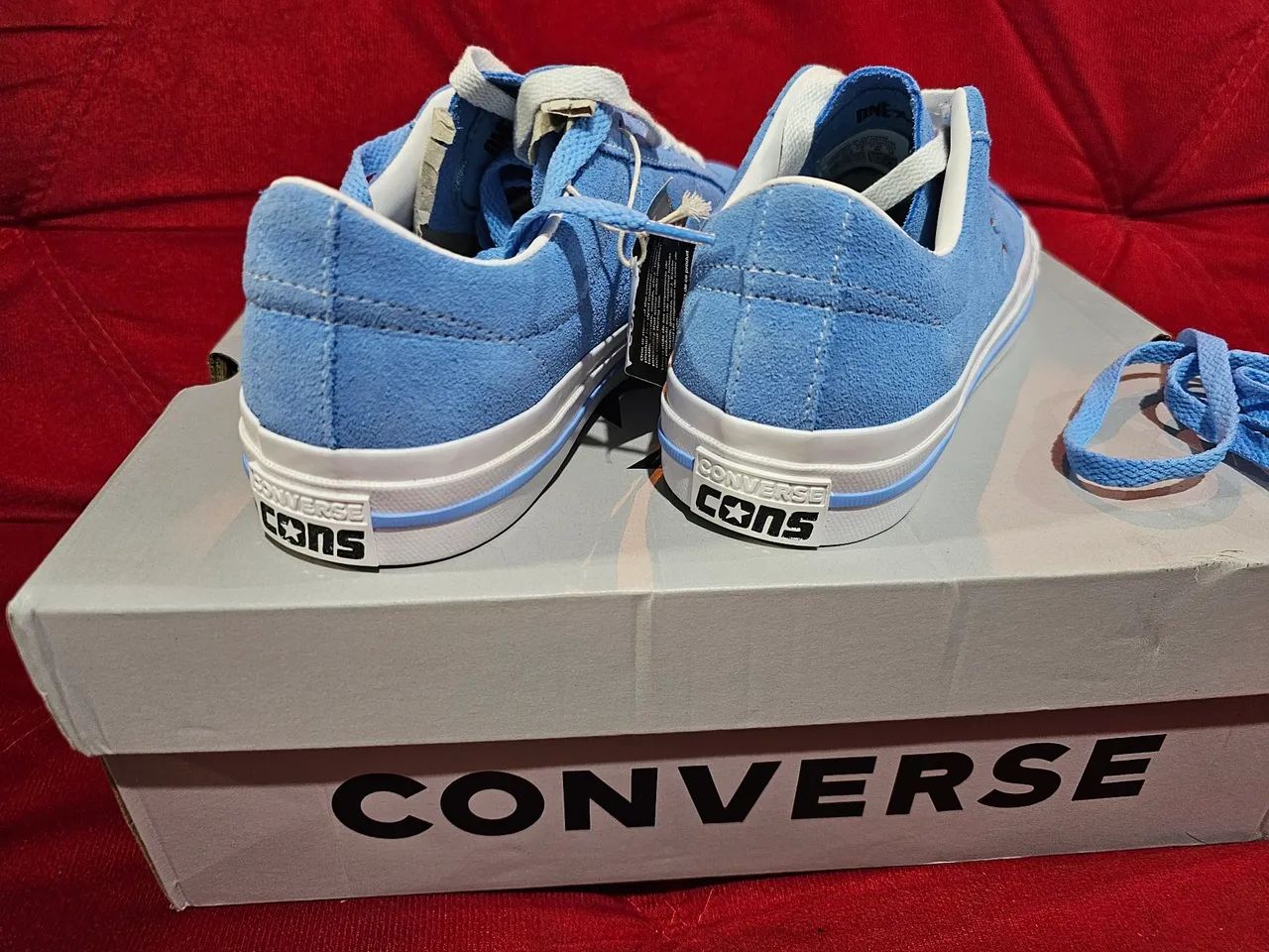 CONVERSE ONE STAR PRO "LIGHT BLUE GOLD" - Foto 2