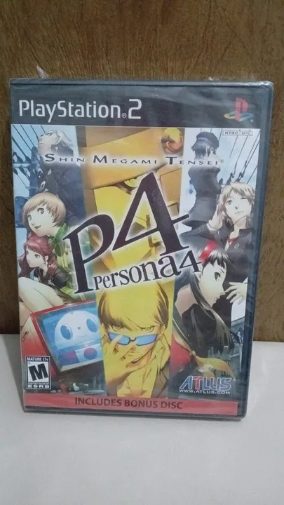 PERSONA 4 PS2 LACRADO