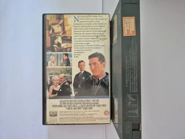 VHS O Espírito do Crime Dublado Original - Foto 4