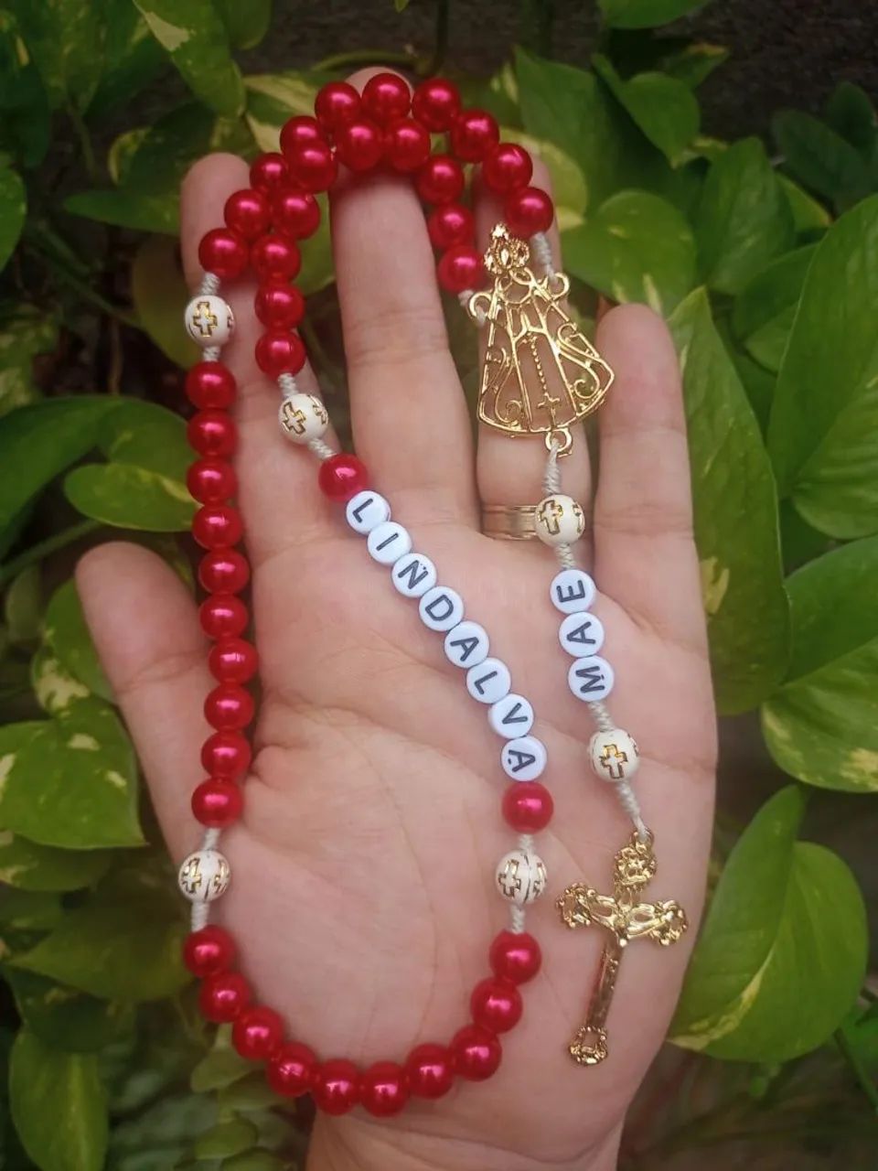 Terço personalizados com nome - Foto 3