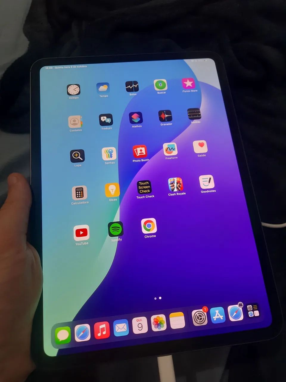 iPad Pro M4 256GB + Apple Pencil Pro (GARANTIA até JULHO 2026