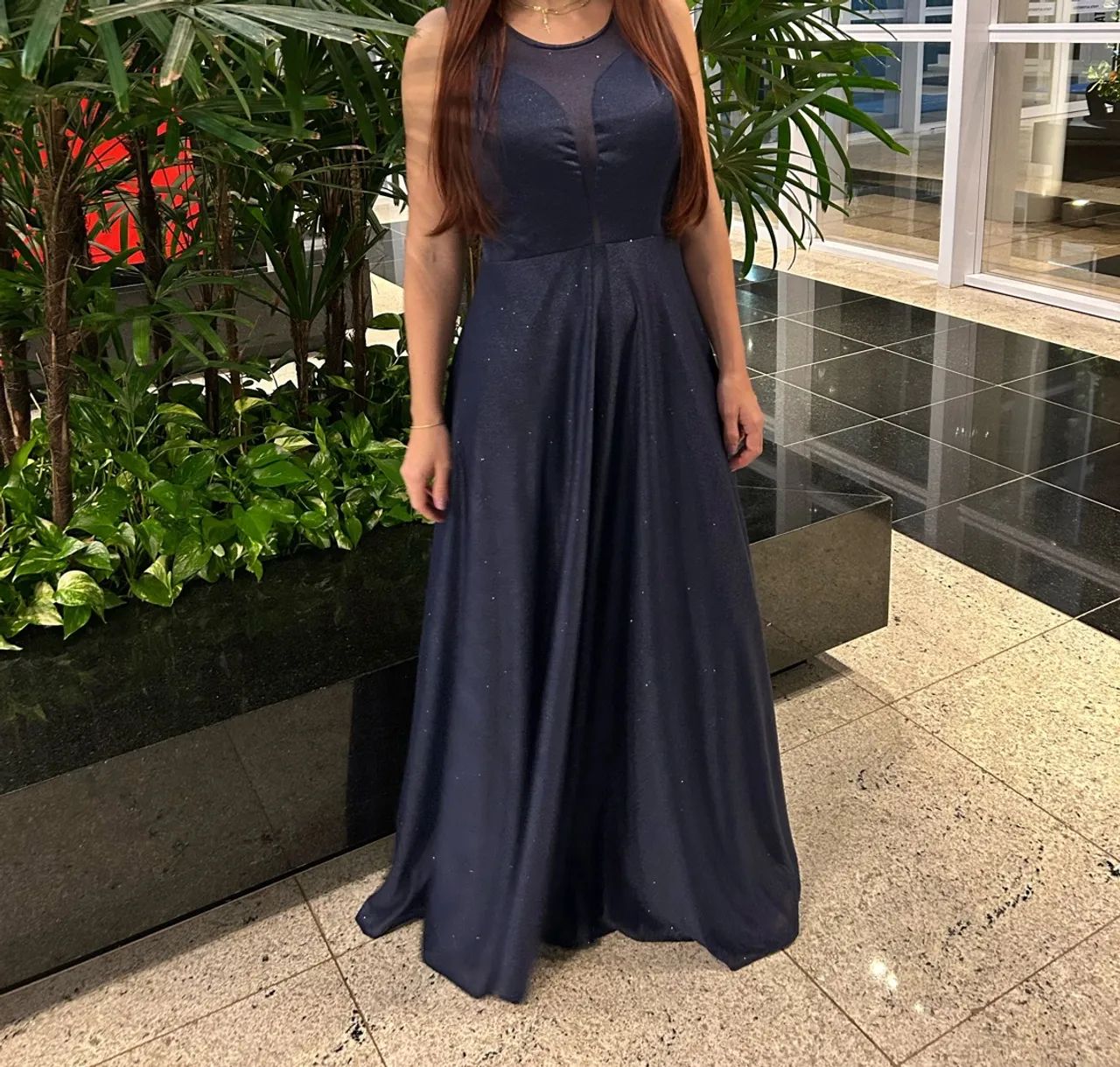Vestido Longo Azul - Festa de Gala - Foto 2