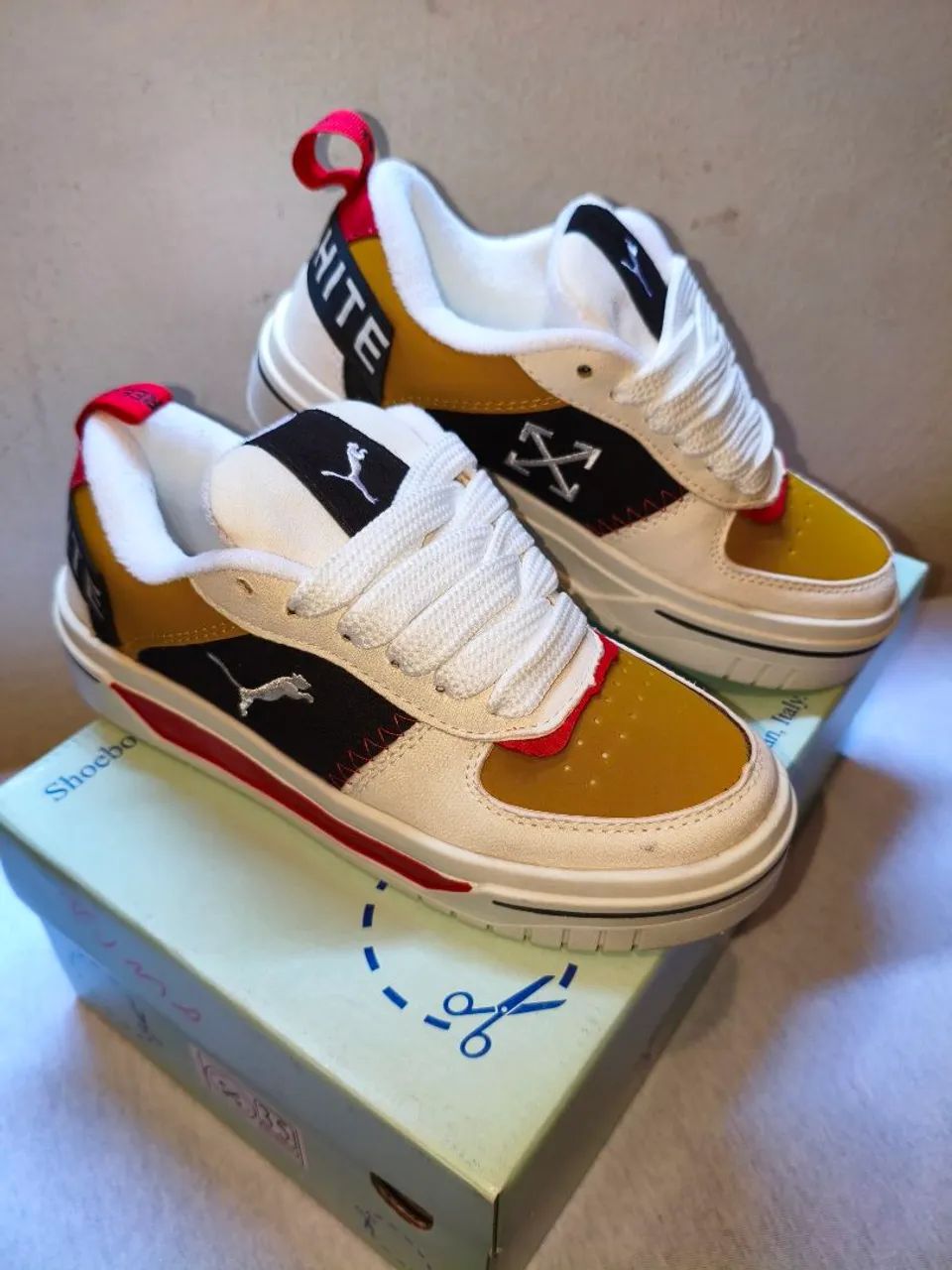 Tênis puma off white 35