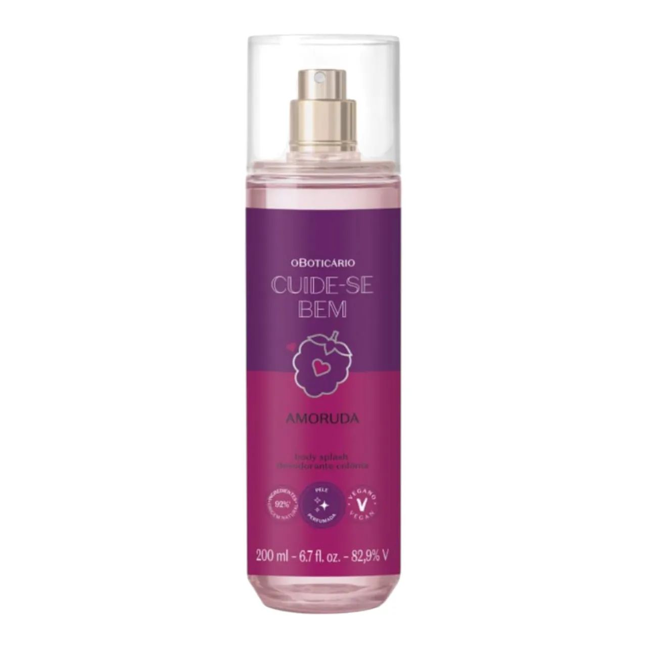 Body Splash Cuide-se Bem Amoruda 200ml O Boticário