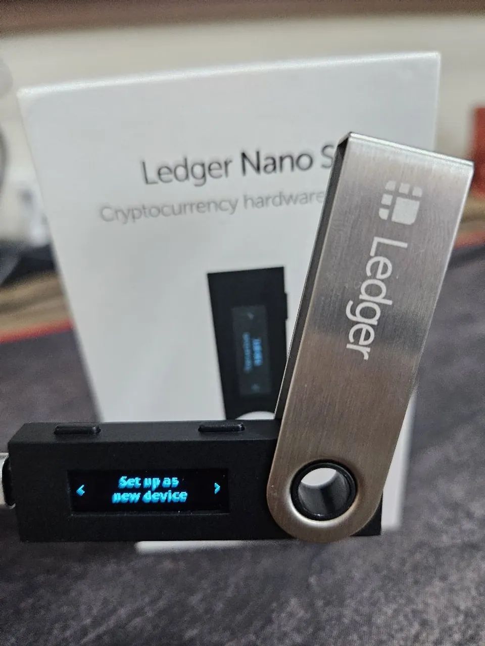 Carteira para cripto moeda Ledger Nano S
