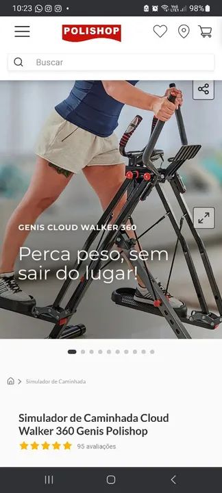 Simulador de Caminhada para Academia - Foto 2