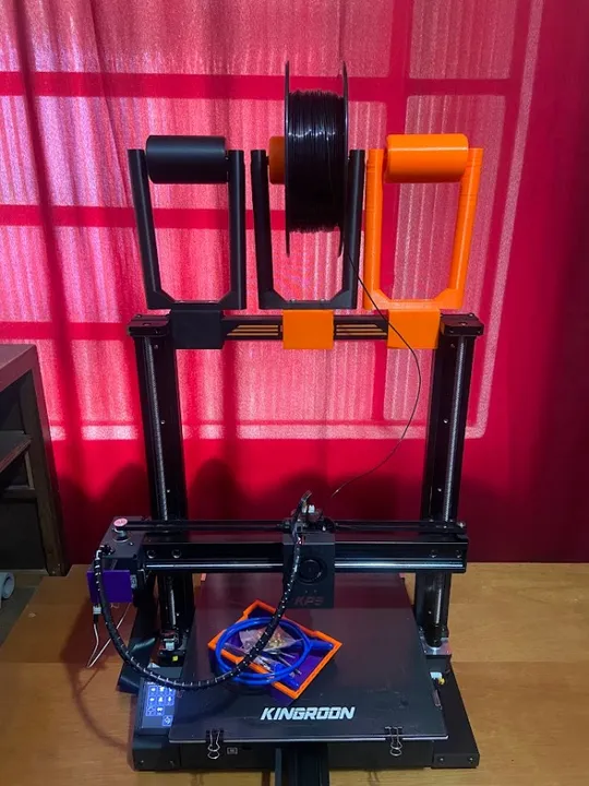 Impressora 3D Kingroon KP5L + 19 Filamentos