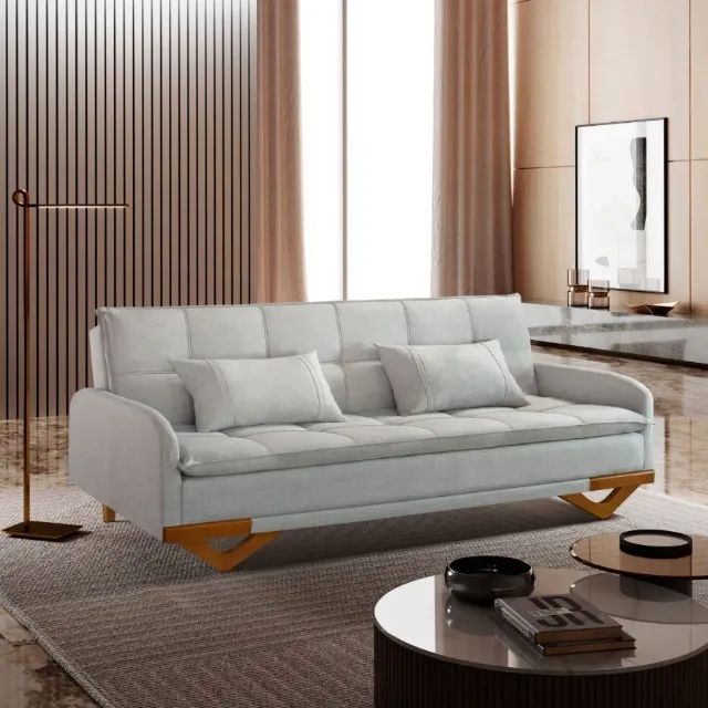 Sofá Cama 2,02m Linho Novo varios modelos