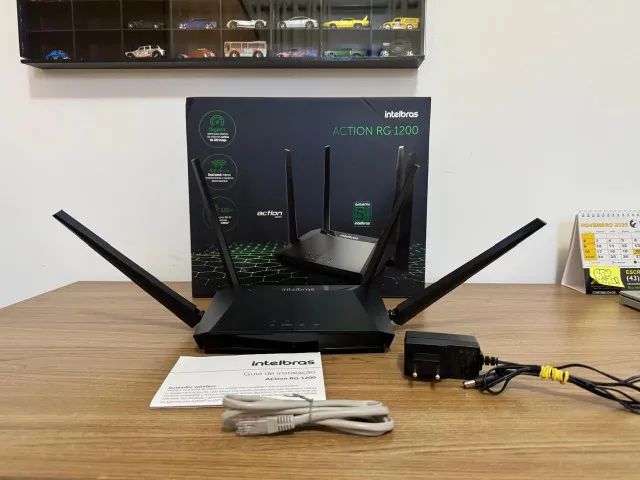 Intelbras Action RG 1200 Router - Gigabit Dual Band - In Box64529516870658120