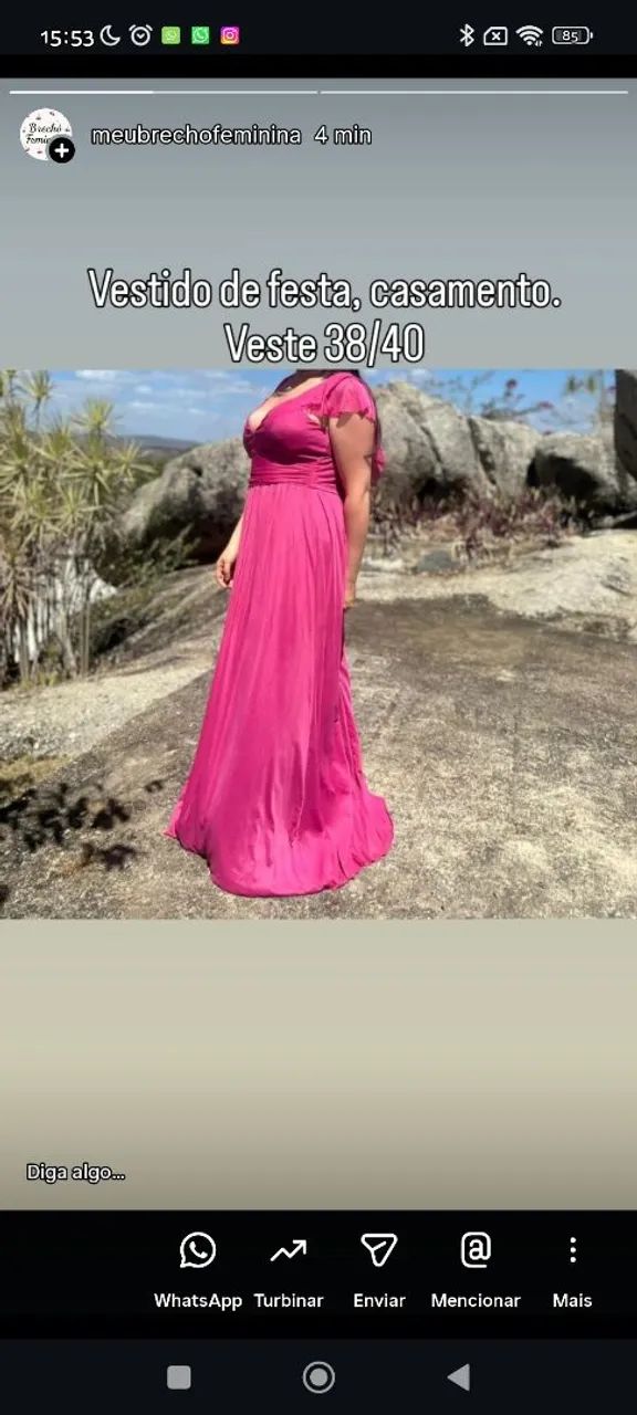 Vestido casamento rosa  - Foto 2