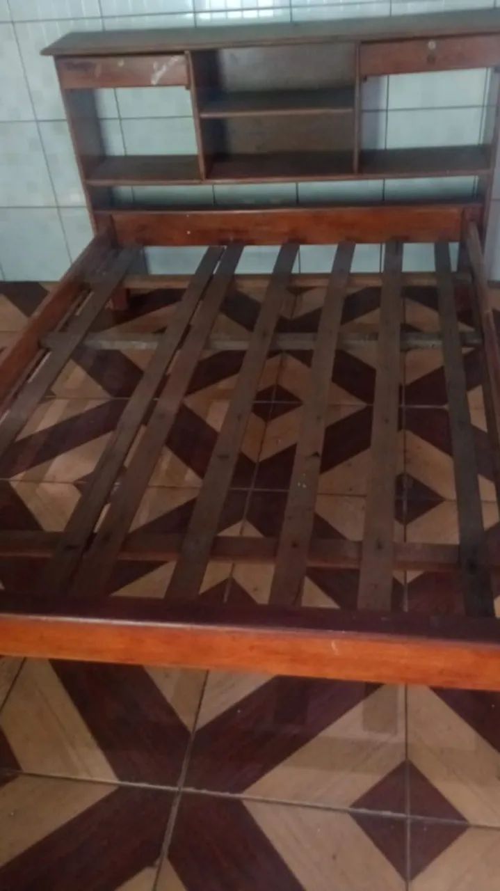 Cama de casal madeira ? - Foto 2