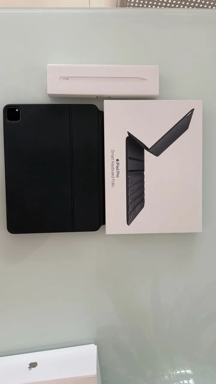 iPad Pro M2 128GB + Apple Pencil 2 + Smart Keyboard Folio Ori - Foto 5
