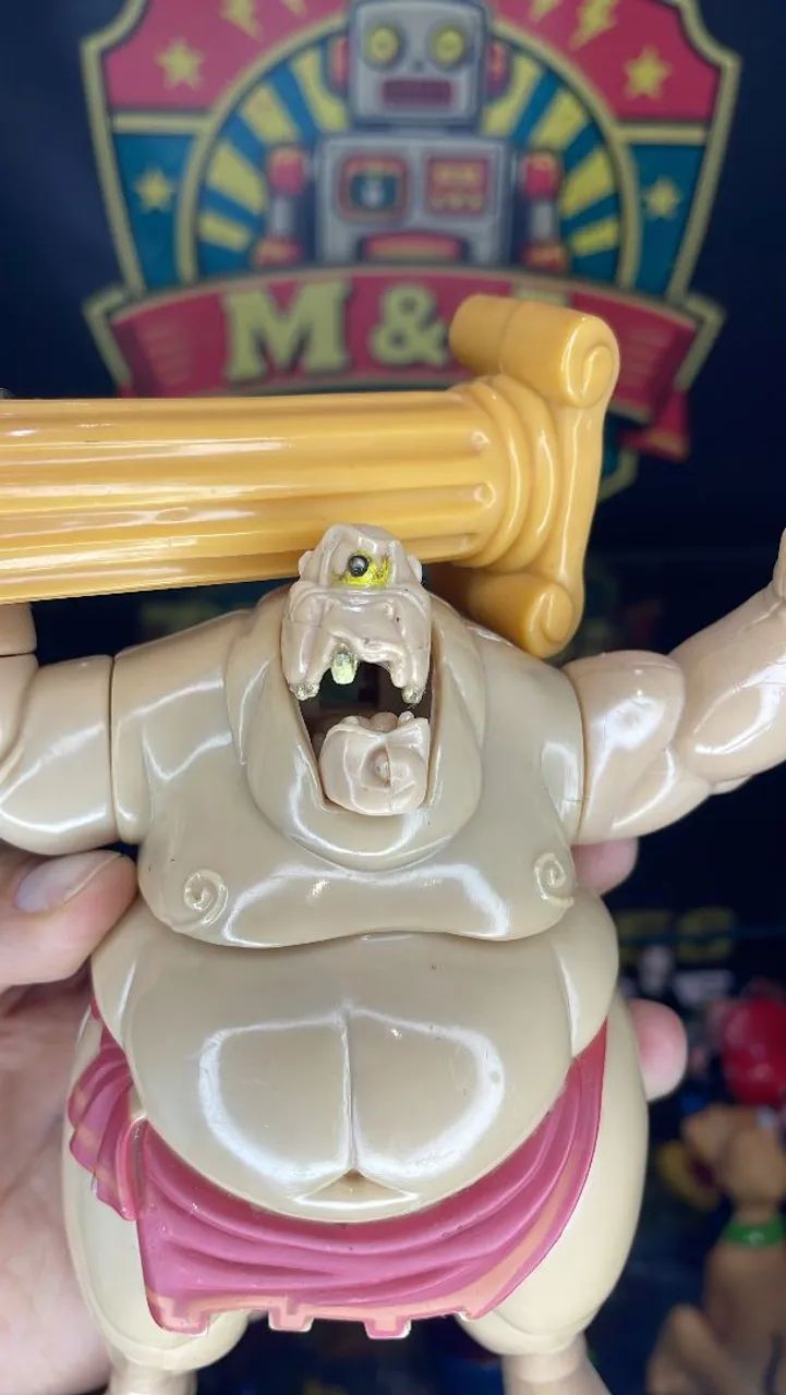 Boneco Ciclope Hércules anos 90