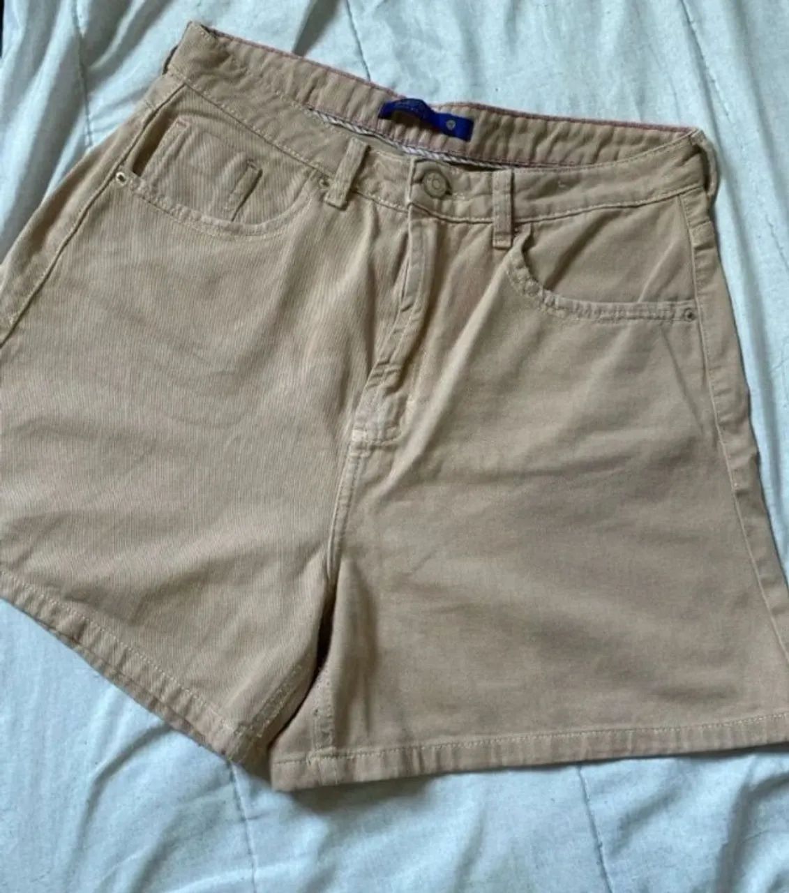 short mom jeans bege renner - Foto 4