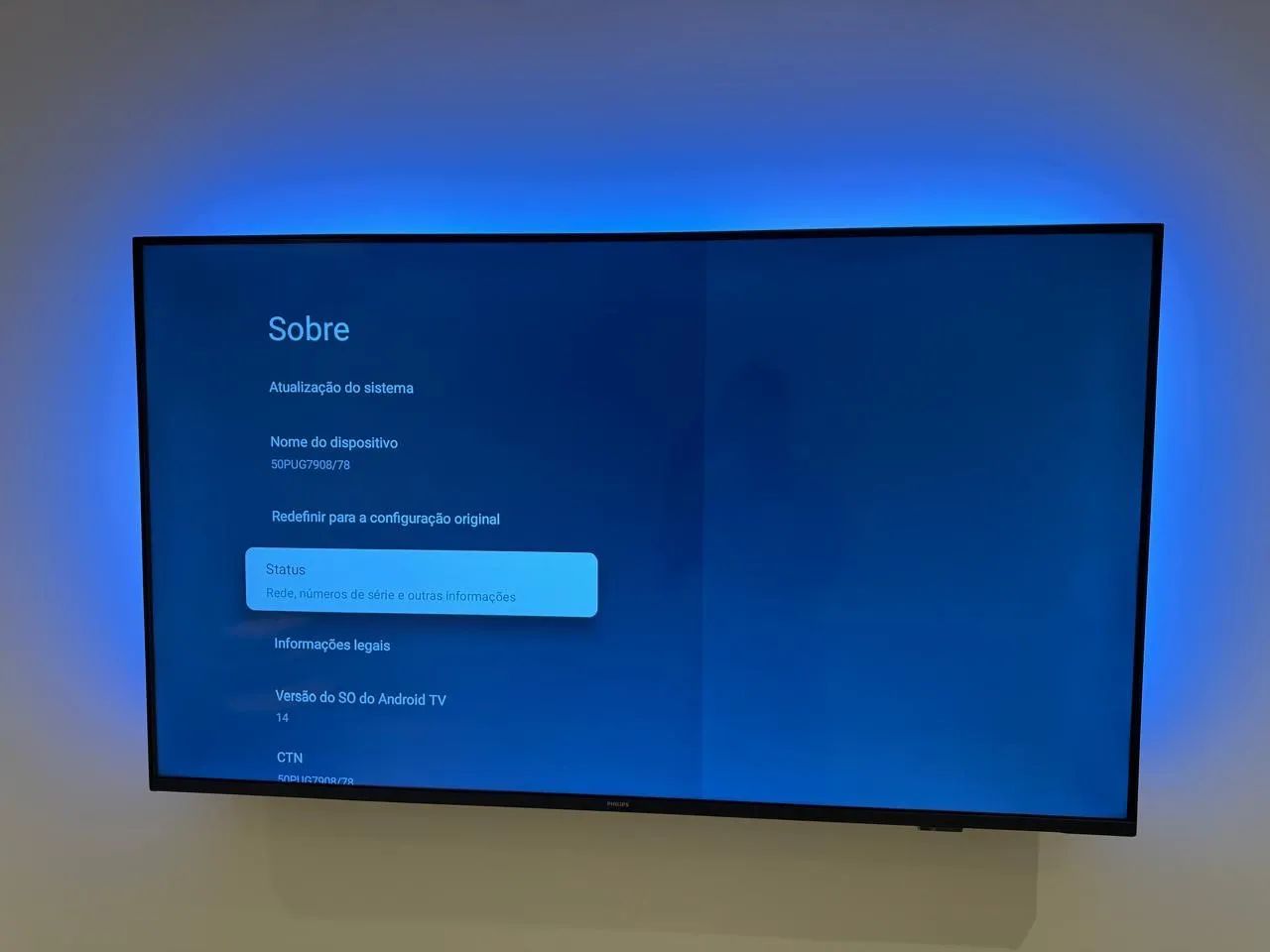 TV PHILIPS AMBILIGHT