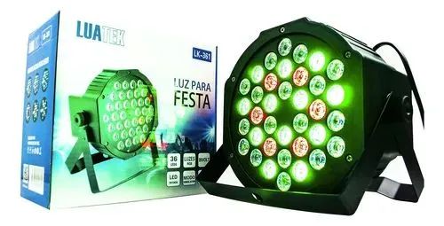 Canhão festa led rgb DMX bi volt