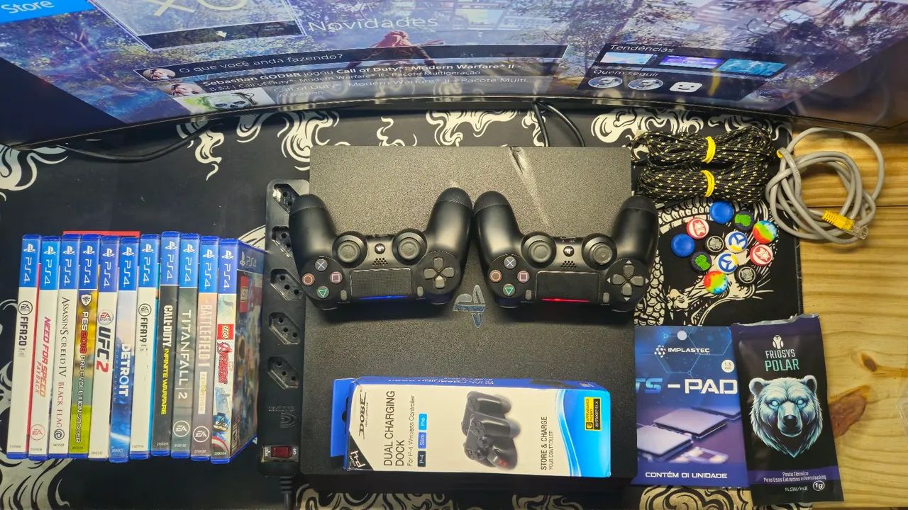 PS4 PRO 1TB ENTREGO 