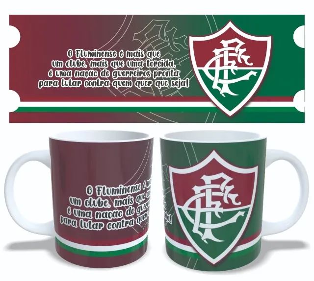 Caneca Personalizada - Time Fluminense 360° - Foto 2