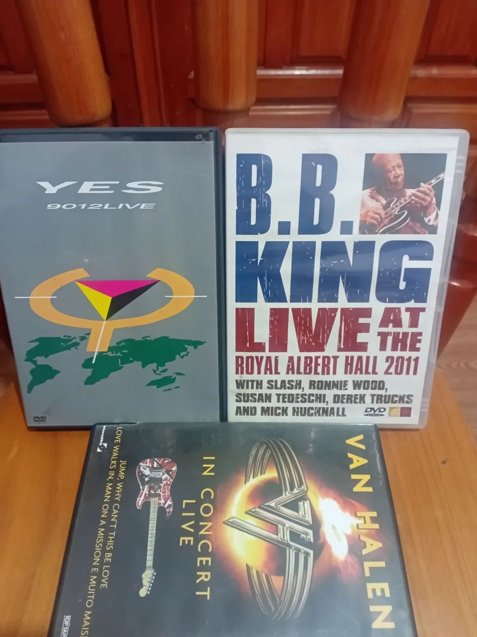Lote com 10 DVDs de shows musical - Foto 2