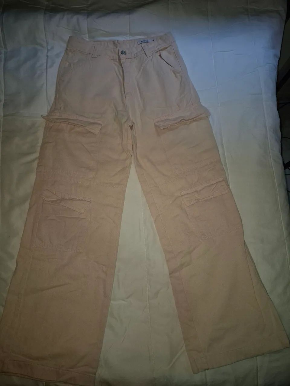Calça cargo rosa claro renner tamanho 40 - Foto 2