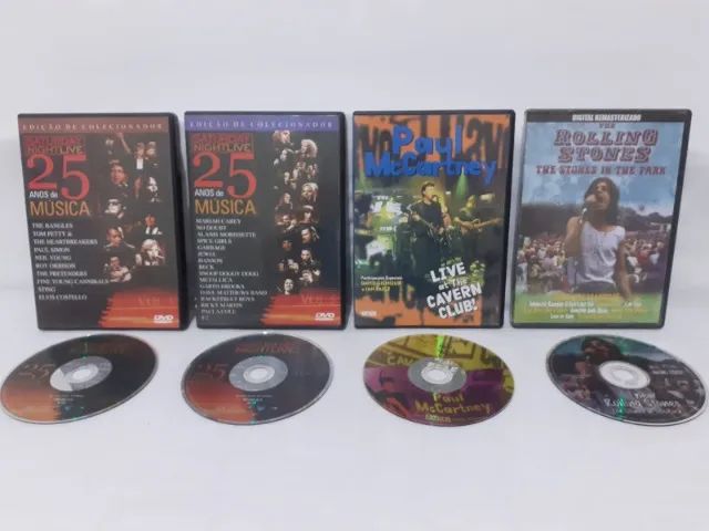 DVD´s Rolling Stones, Paul McCartney e outros - Foto 2