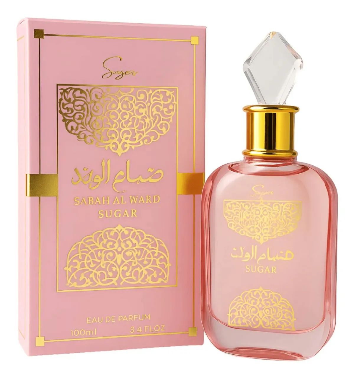 Perfume Sabah Al Ward Sugar 100ml Original Pronta Entrega Lacrado - Foto 4