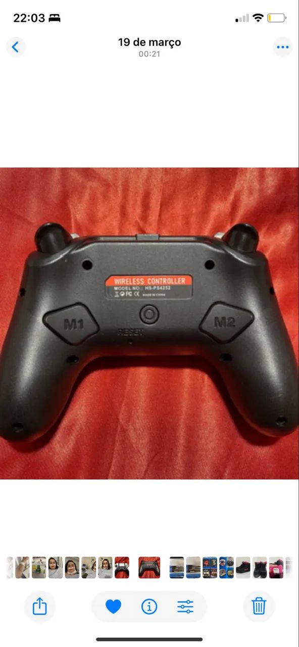 Controle PS4 PC com remap bluetooth  - Foto 2