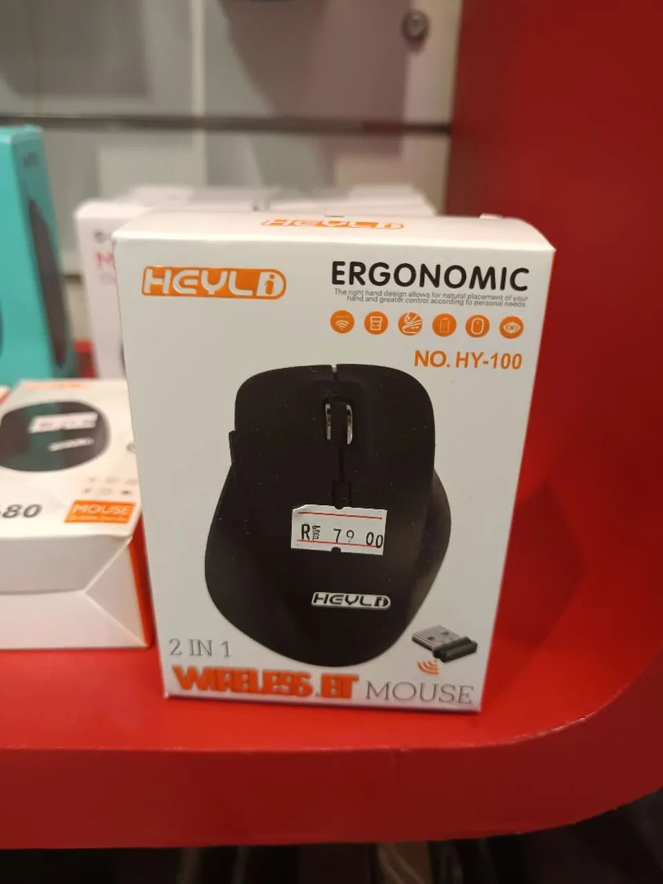 Mouse sem fio e bluetooth 