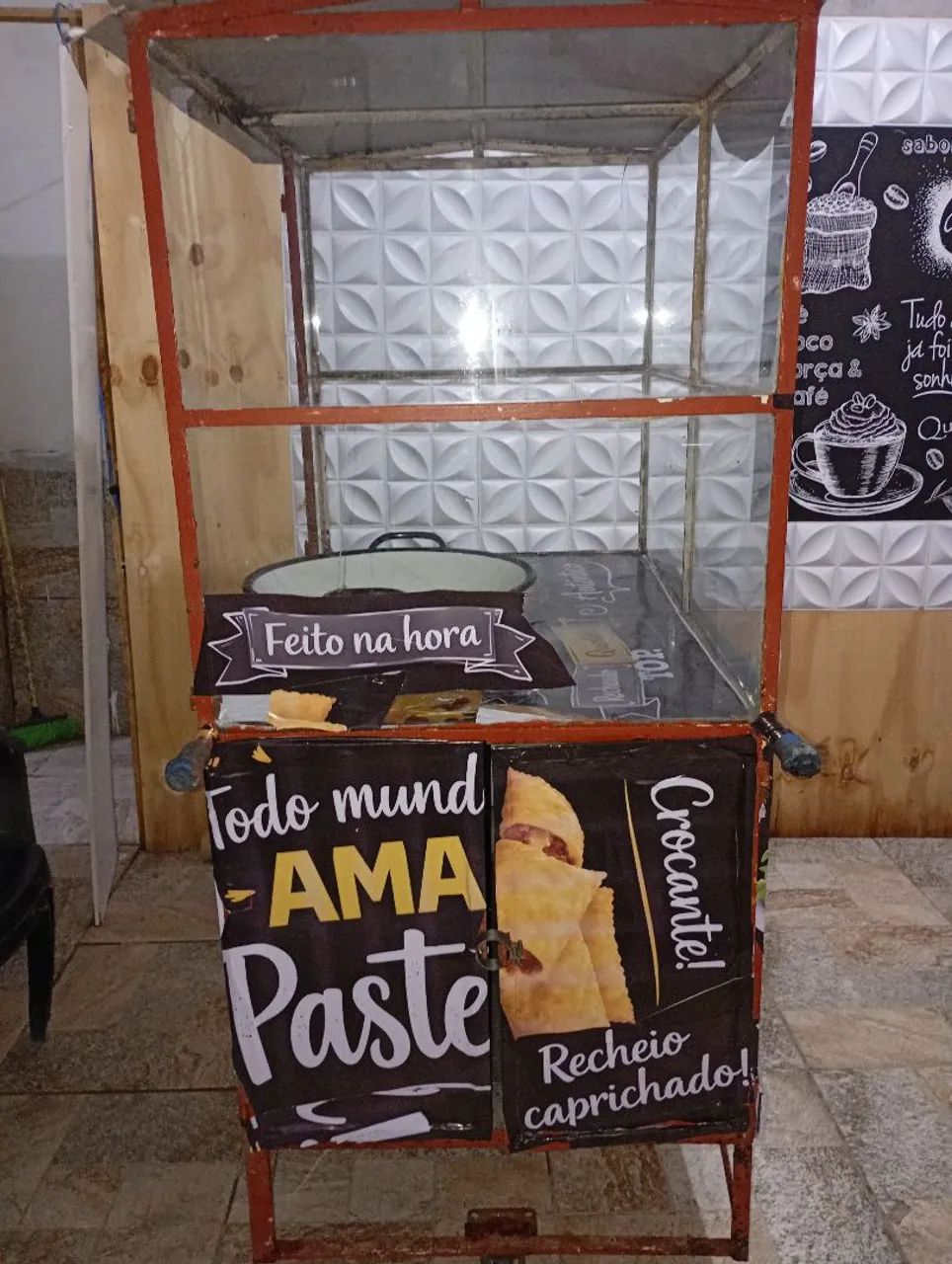 Carroçinha de pastel completa R$1.500 - Foto 4
