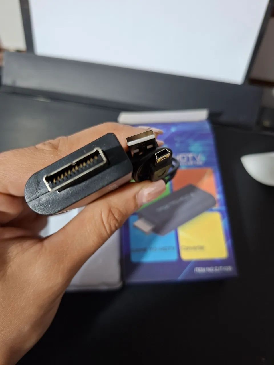 Conversor Conversor PS2 para HDMI HDTV - Áudio e Vídeo Digital - Foto 5