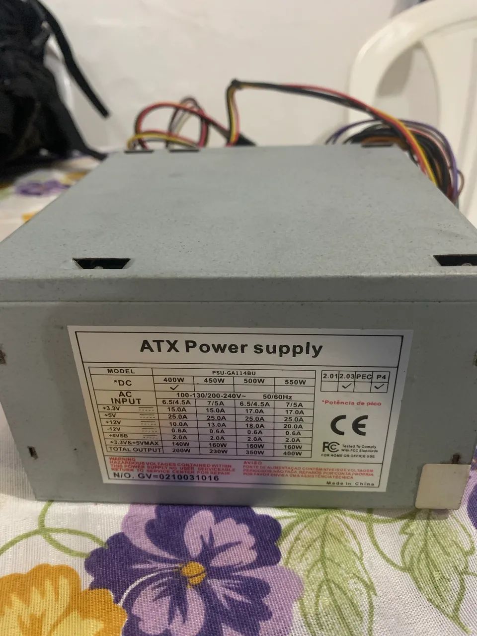 Fonte para pc